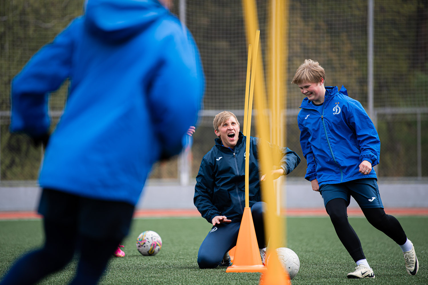 Training before the match with "Ryazan-VDV"