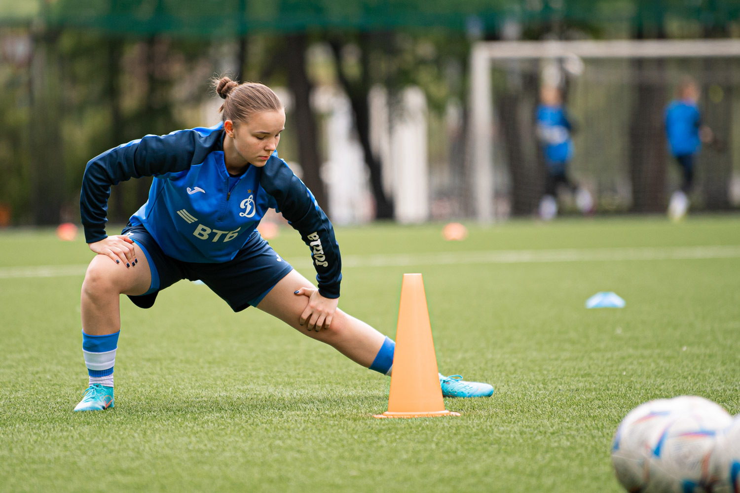 Youth team "Dynamo" training within the framework of PRO-UEFA coaches' education