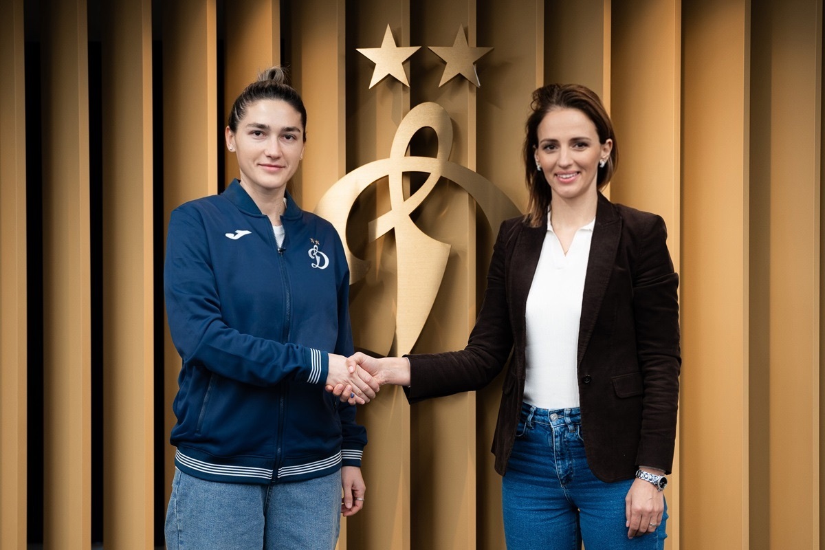 Nadezhda Koltakova signed a contract with Dynamo