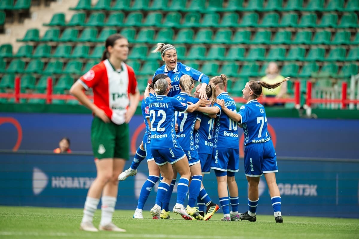 Dynamo won a beautiful victory over Lokomotiv at the Russian Railways Arena