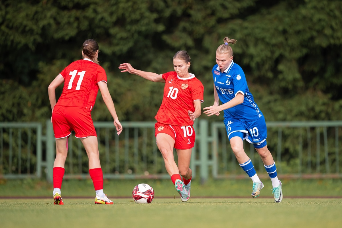Dynamo lost to the Russian national team in a friendly match