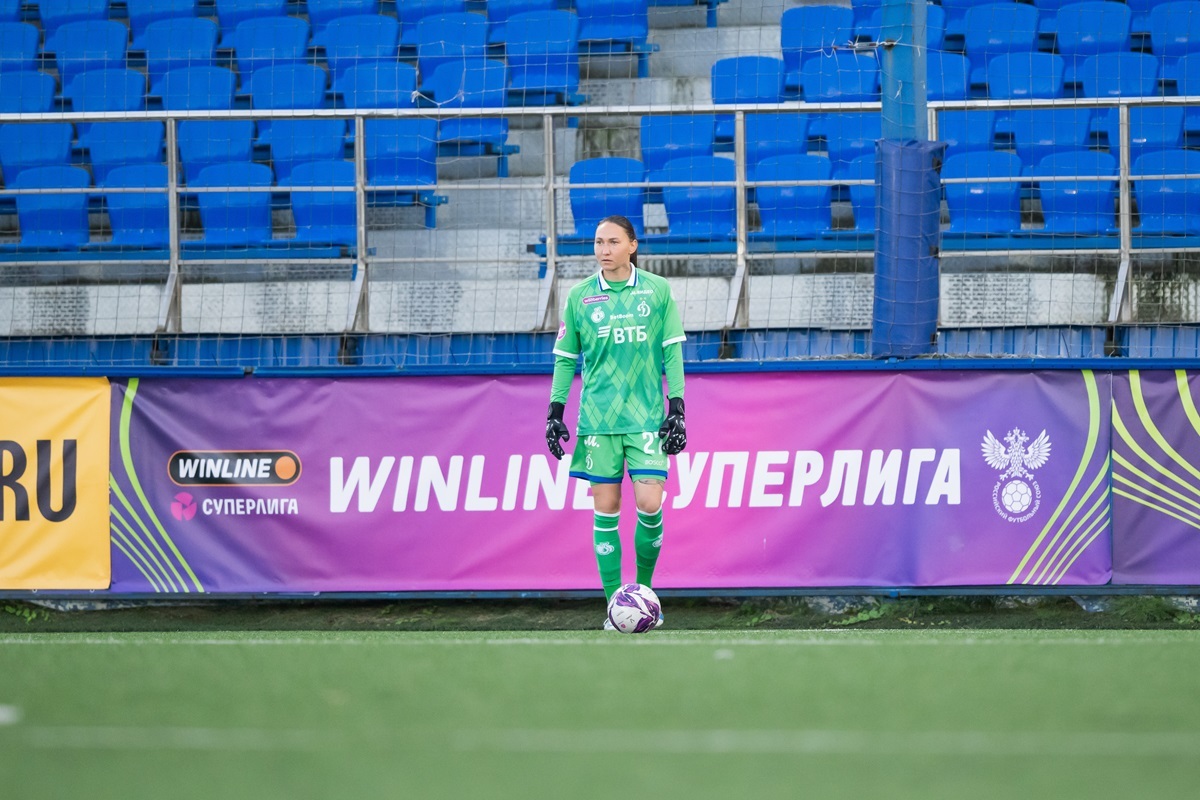 Diana Ponomareva has her 50th match for Dynamo!