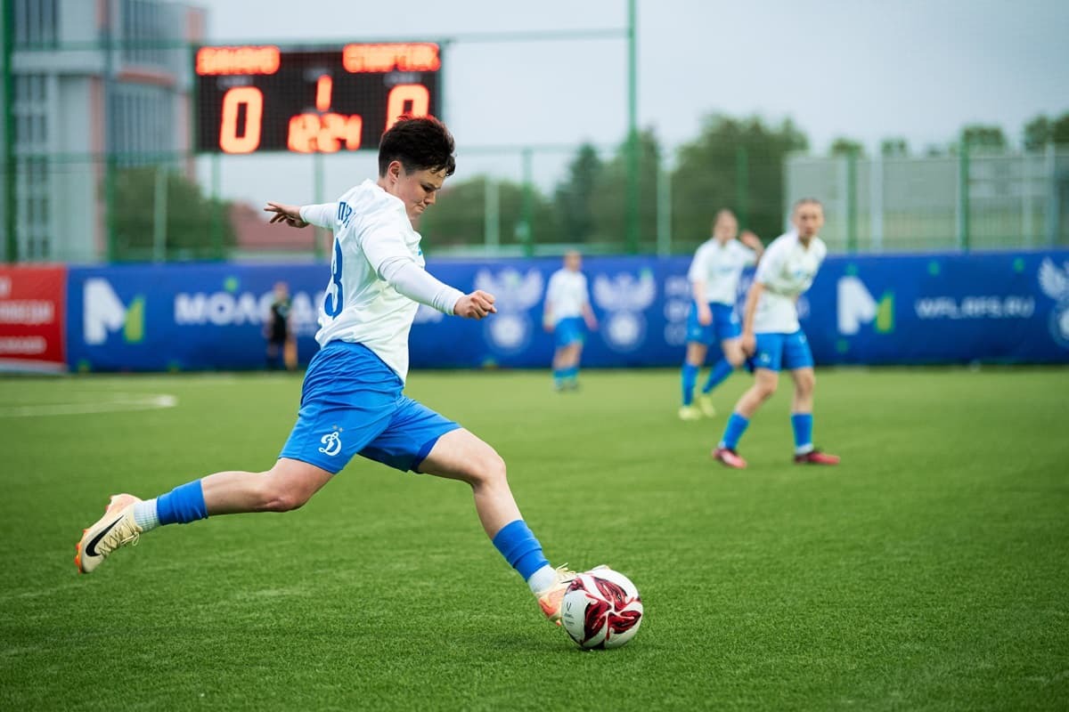 The Dynamo and Spartak youth teams gave out a super derby, but the blue and white took the victory! The Dynamo and Spartak youth teams gave out a super derby, but the blue and white took the victory!